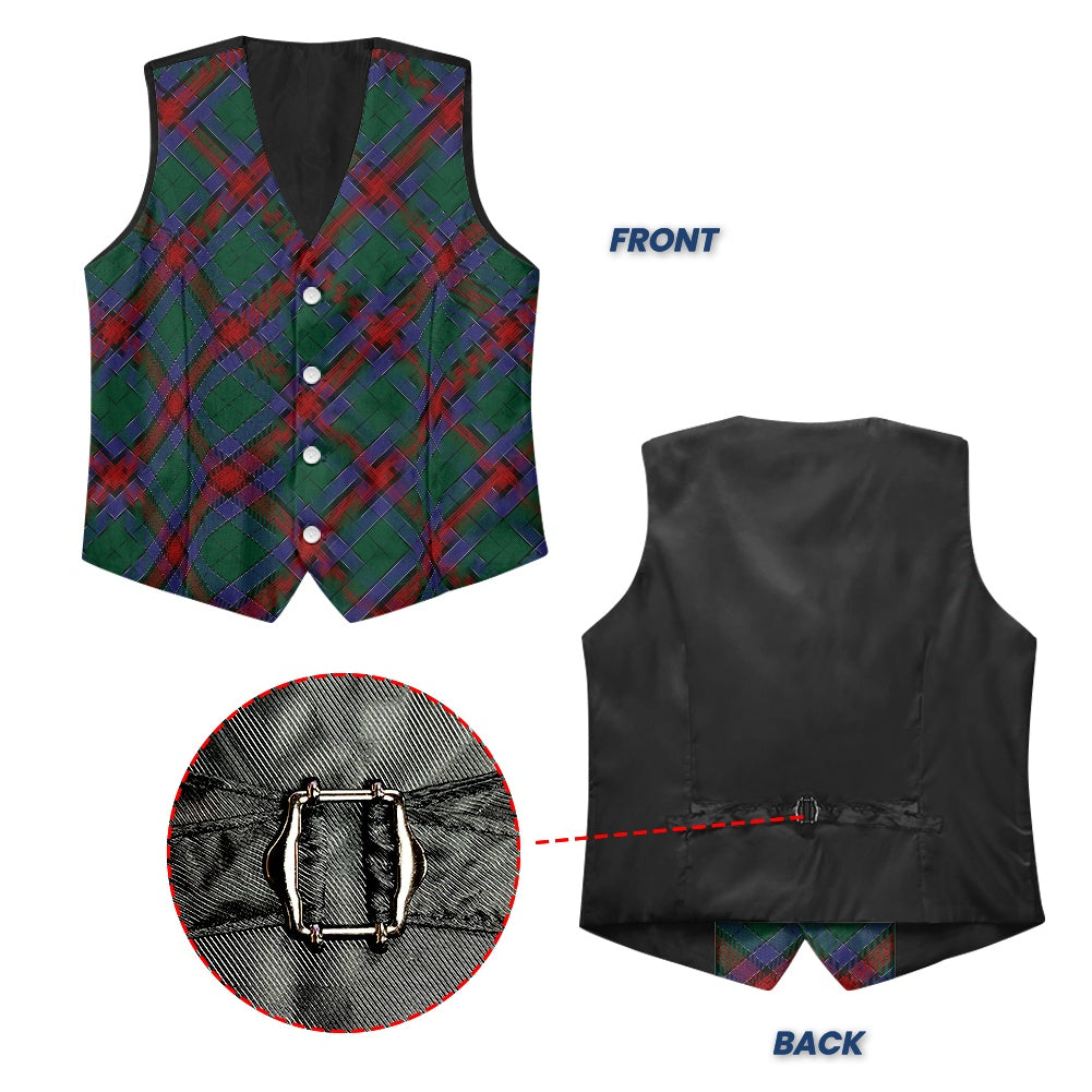 Clan Jardine Tartan Bias Suit vest jacket