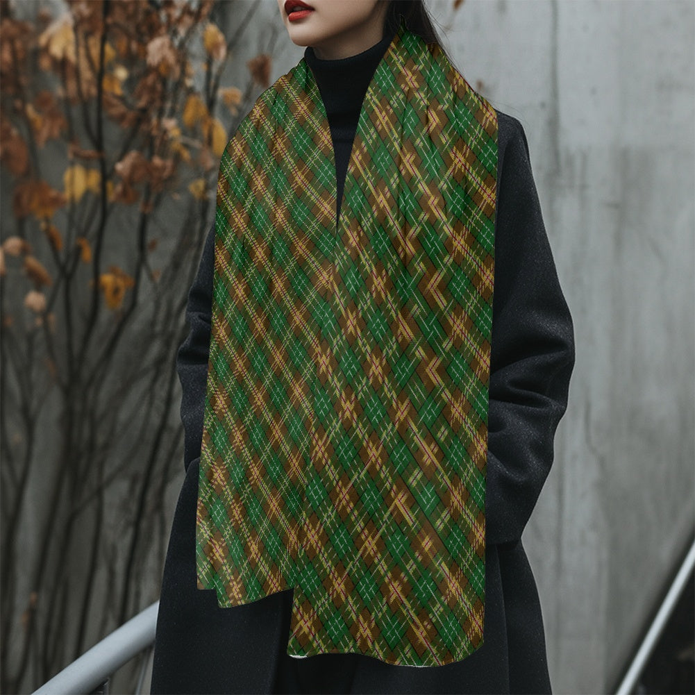 Clan MacShane Tartan Fluffy scarf