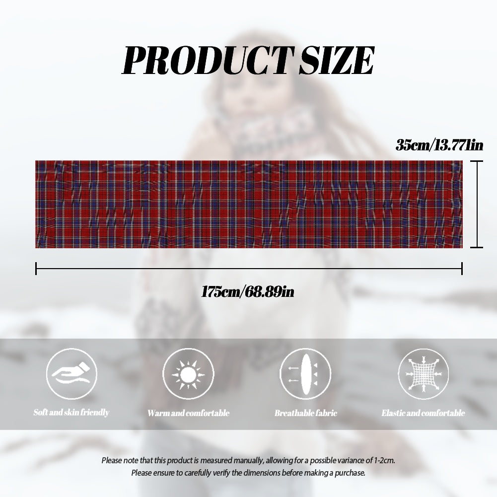 Clan MacCready Tartan Fluffy scarf