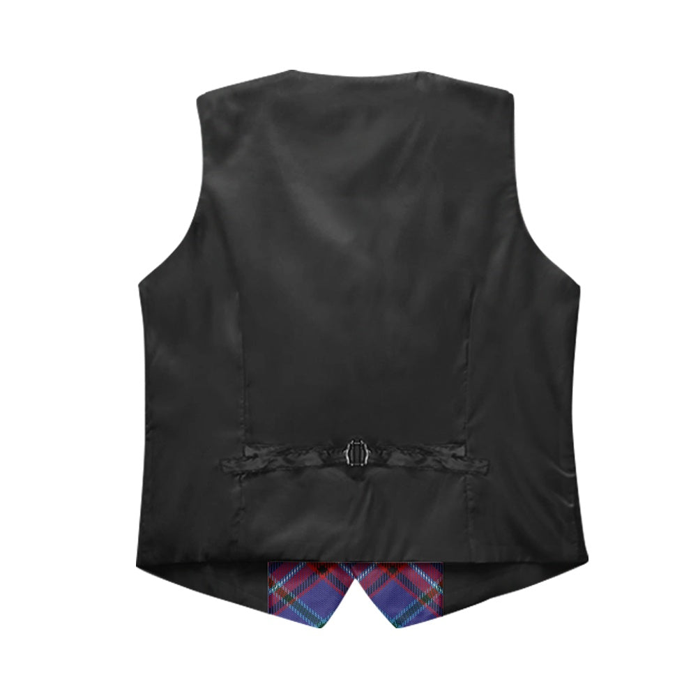 Clan Glenn Tartan Bias Suit vest jacket