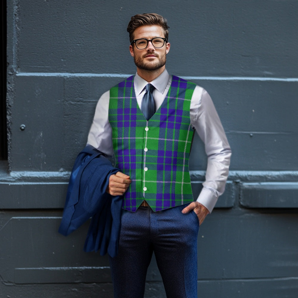 Clan Hamilton Hunting Tartan Suit vest jacket