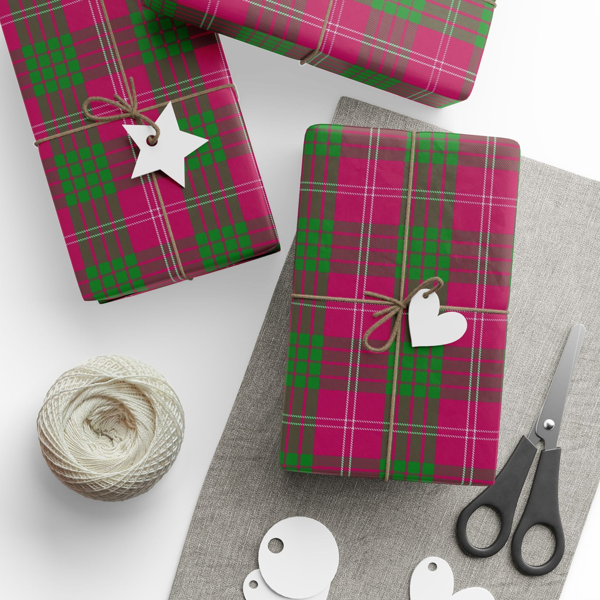 Clan Crawford Tartan Wrapping Papers