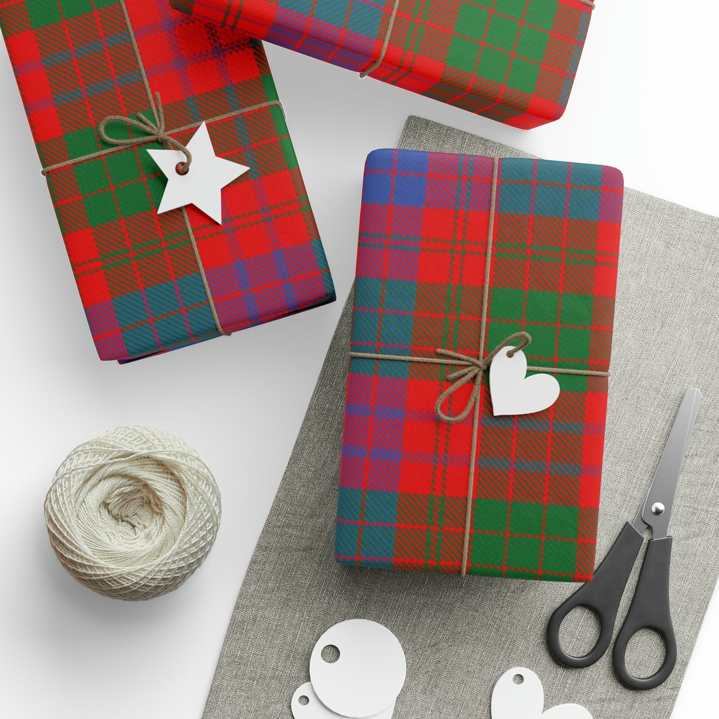 Clan Ross Tartan Wrapping Papers