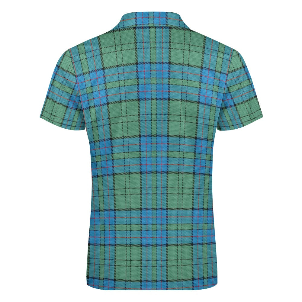 Clan Lockhart Tartan Short sleeve polo shirt