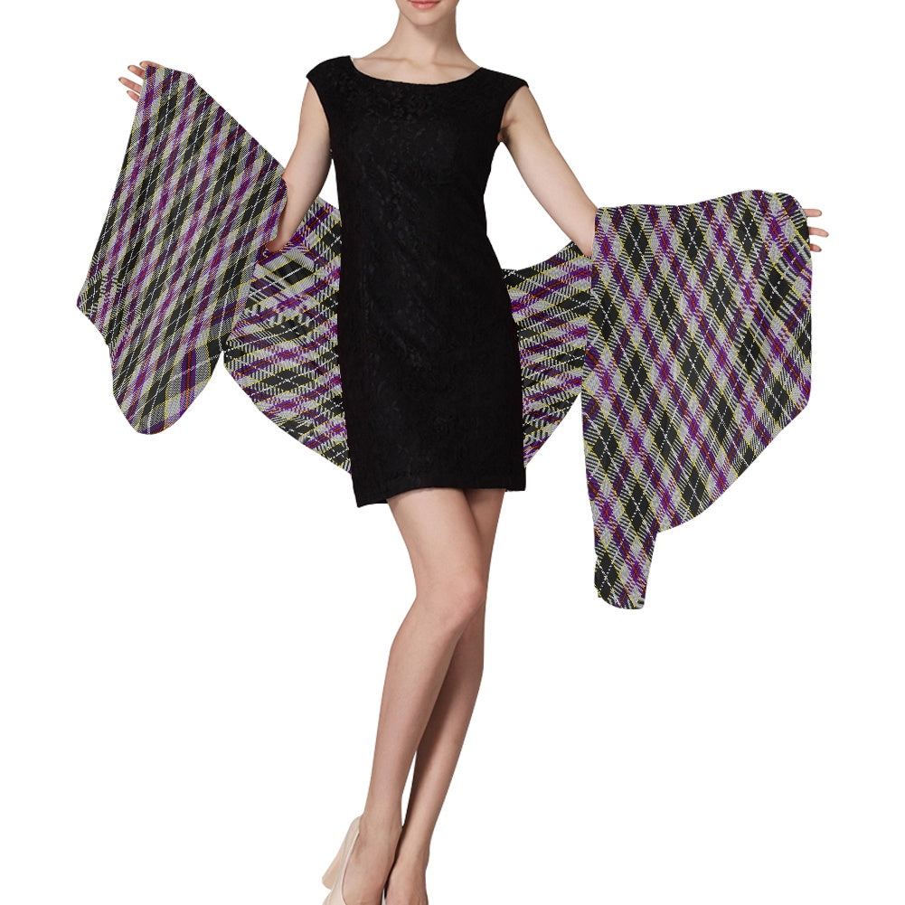 Cornish - Pengelley Tartan Bias Chiffon Scarf