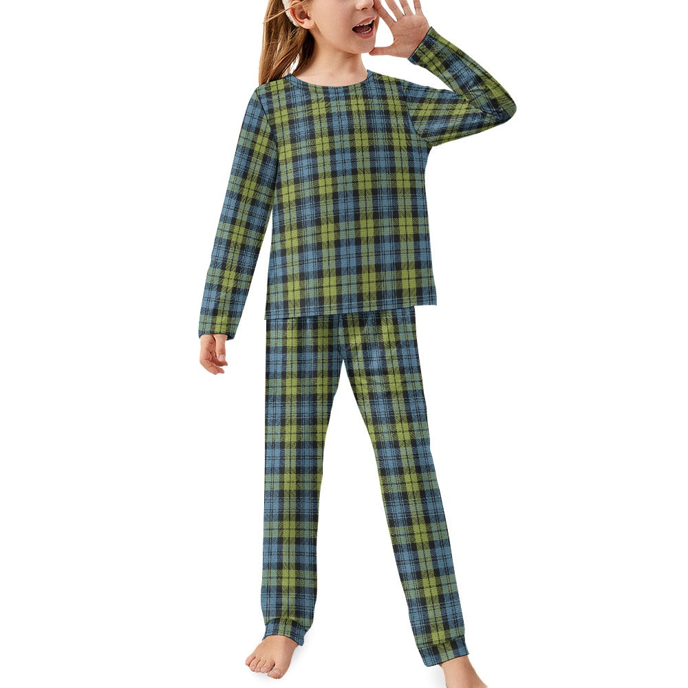 Clan Campbell Tartan Girl's Pajama suit