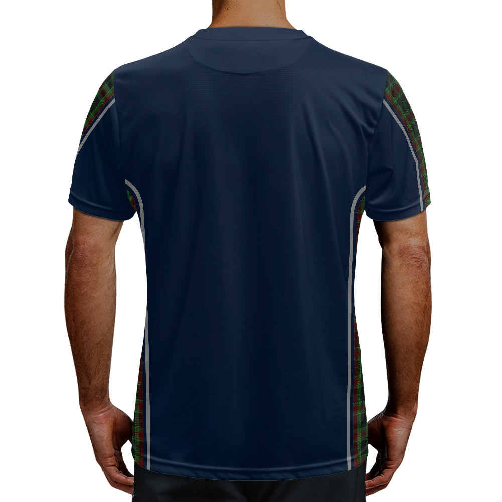 Irish County Carlow Tartan Strip Football Shirt