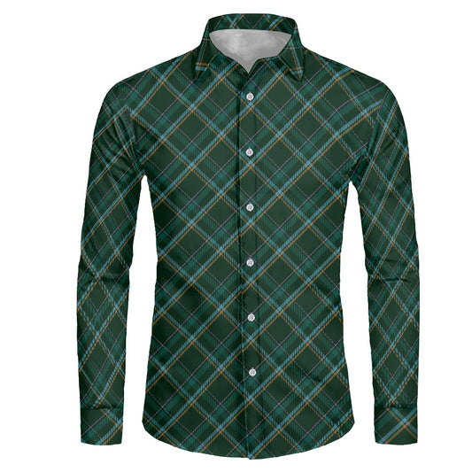 HW Tartan Men's long-sleeved shirt