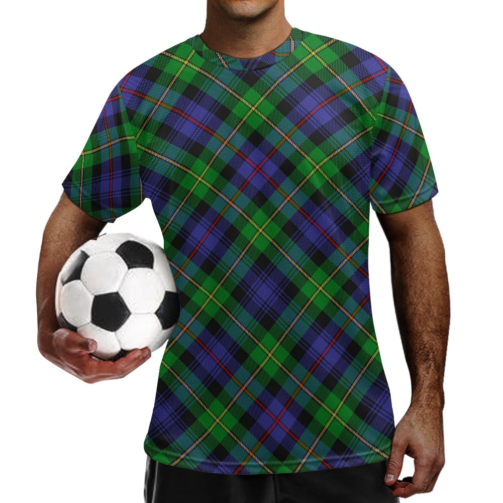 Clan Baillie Tartan Football Shirt