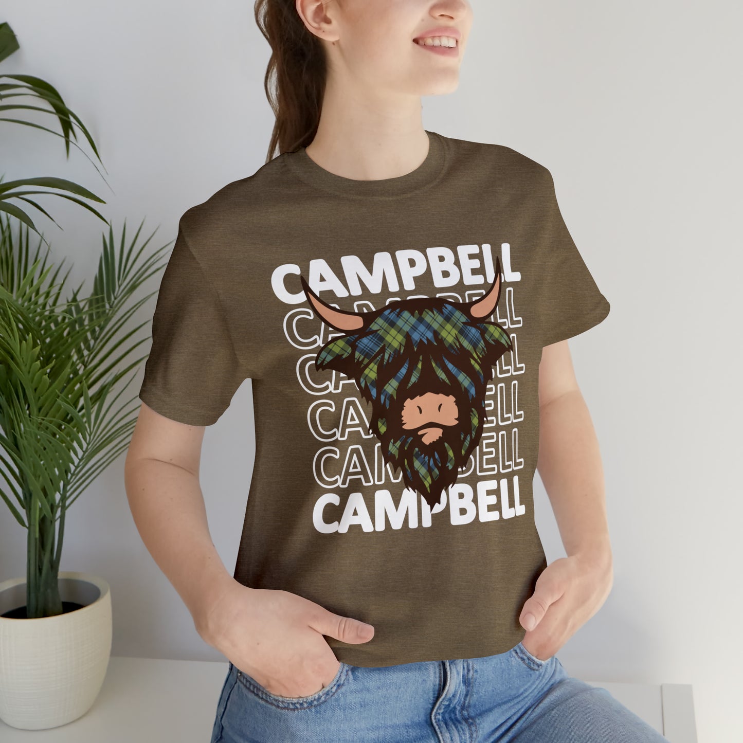 Clan Campbell | Hairy Coo | Unisex T-Shirt