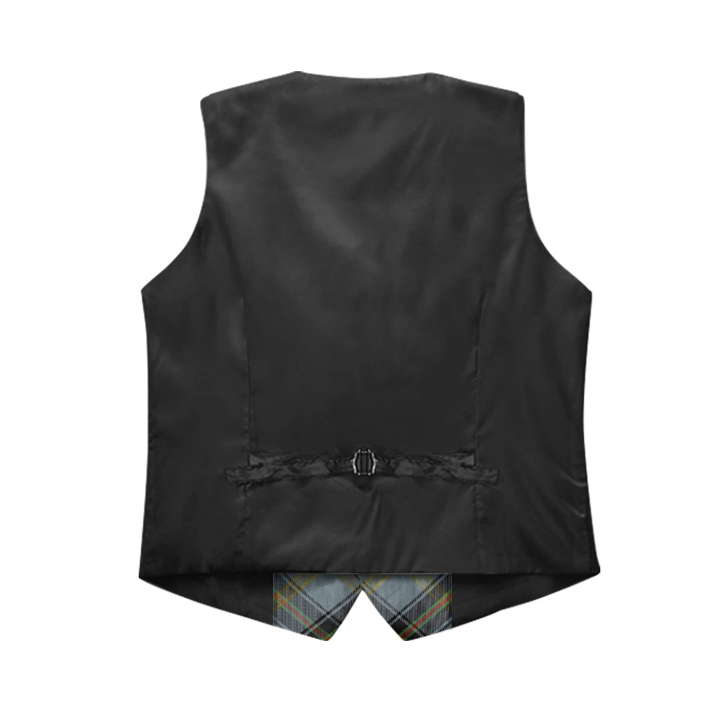 Clan Bell Tartan Bias Suit vest jacket