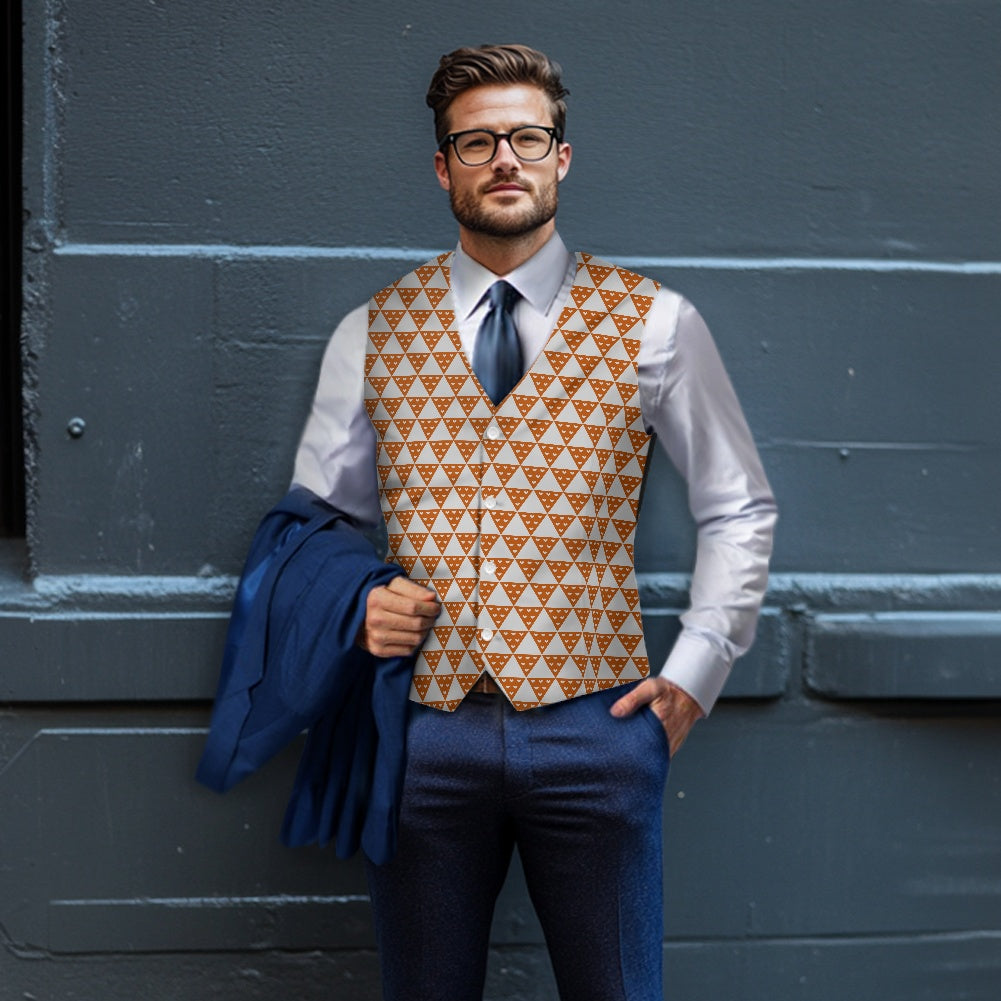 Wagara - Uroko Brown Suit vest jacket