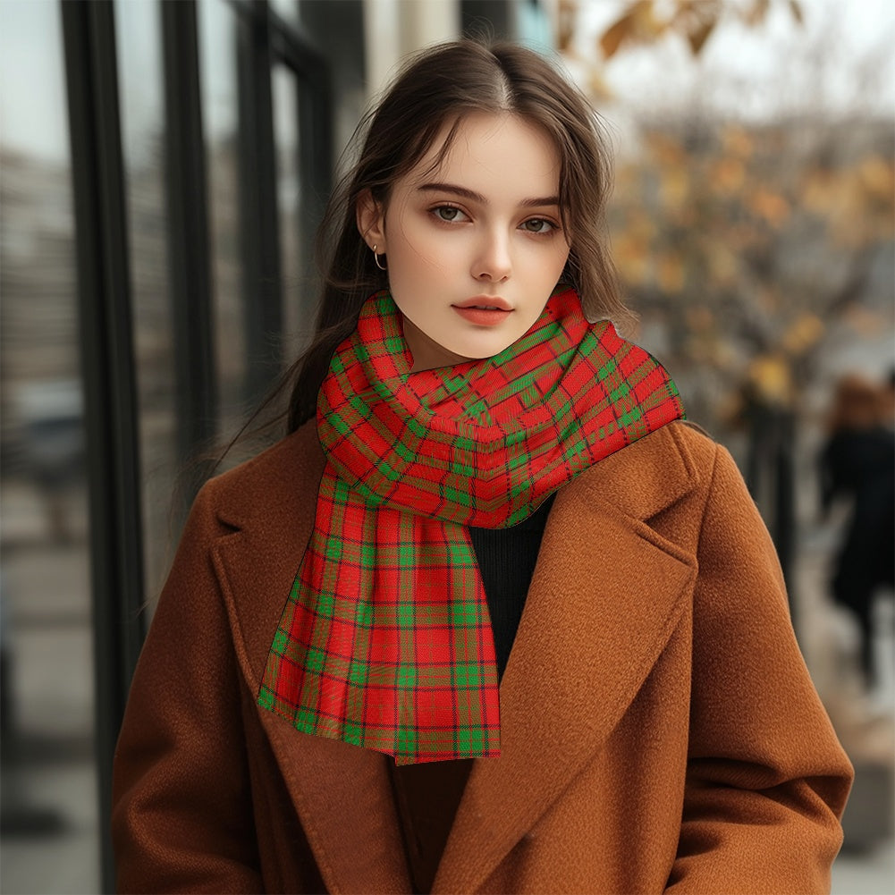Clan Maxwell Tartan Fluffy scarf