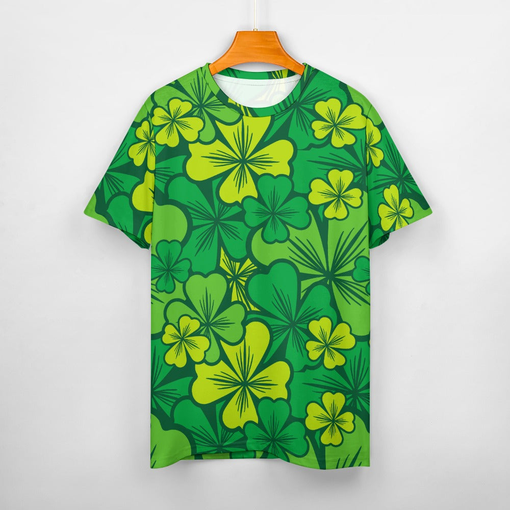 Irish Shamrock Men's Cotton T-shirt