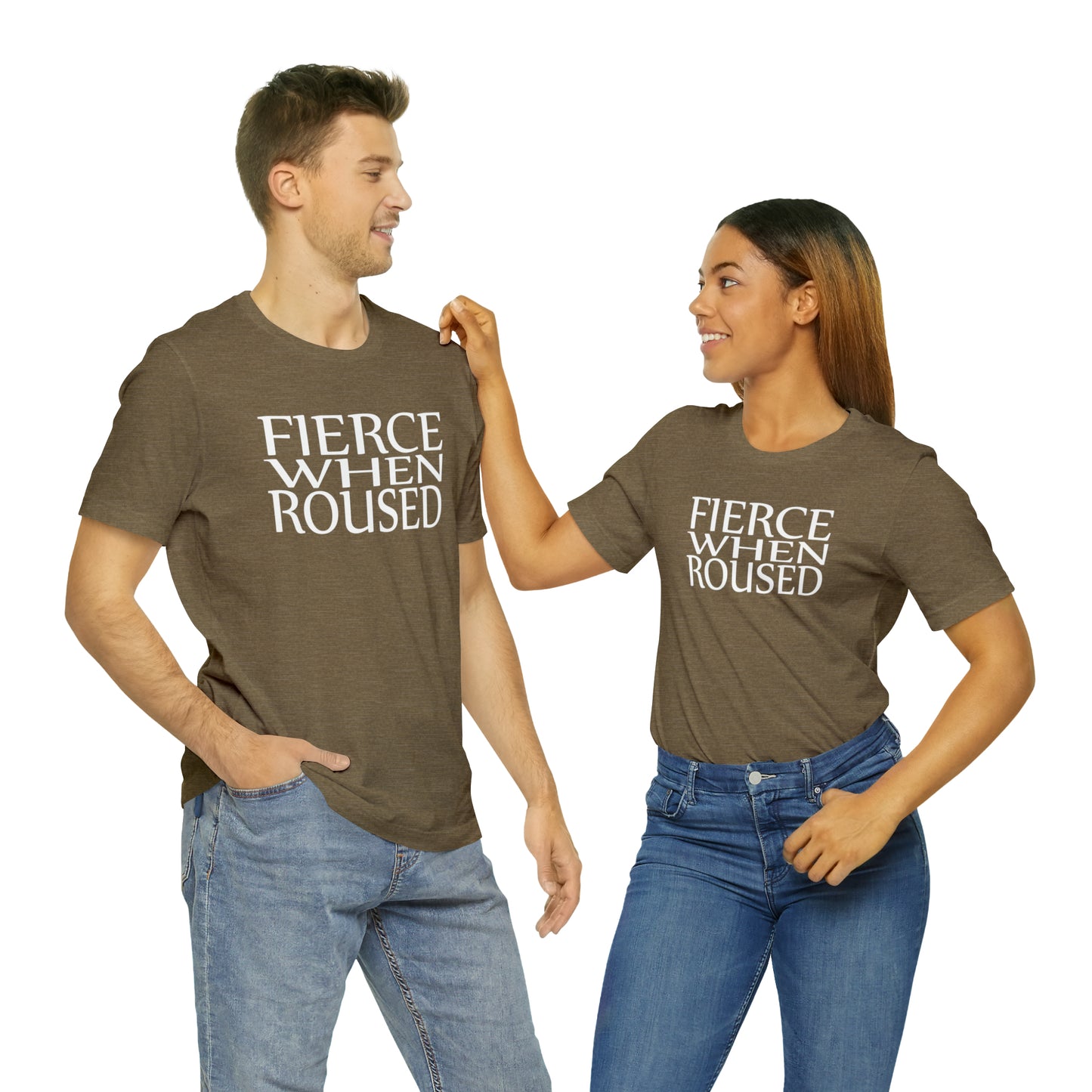 Clan Donnachaidh War Cry | Fierce When Roused | Unisex T-Shirt