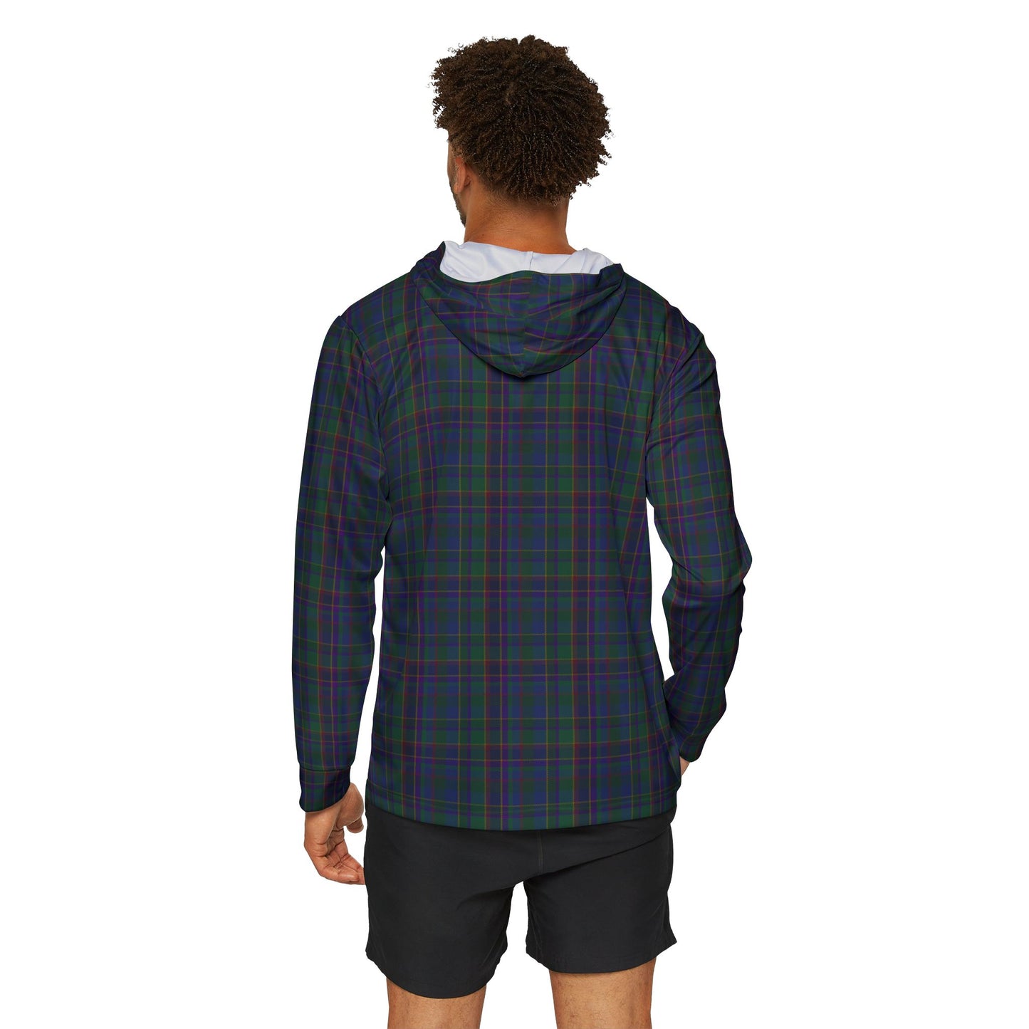 Fourth Fold Tartan — Men's Lightweight Warmup Hoodie