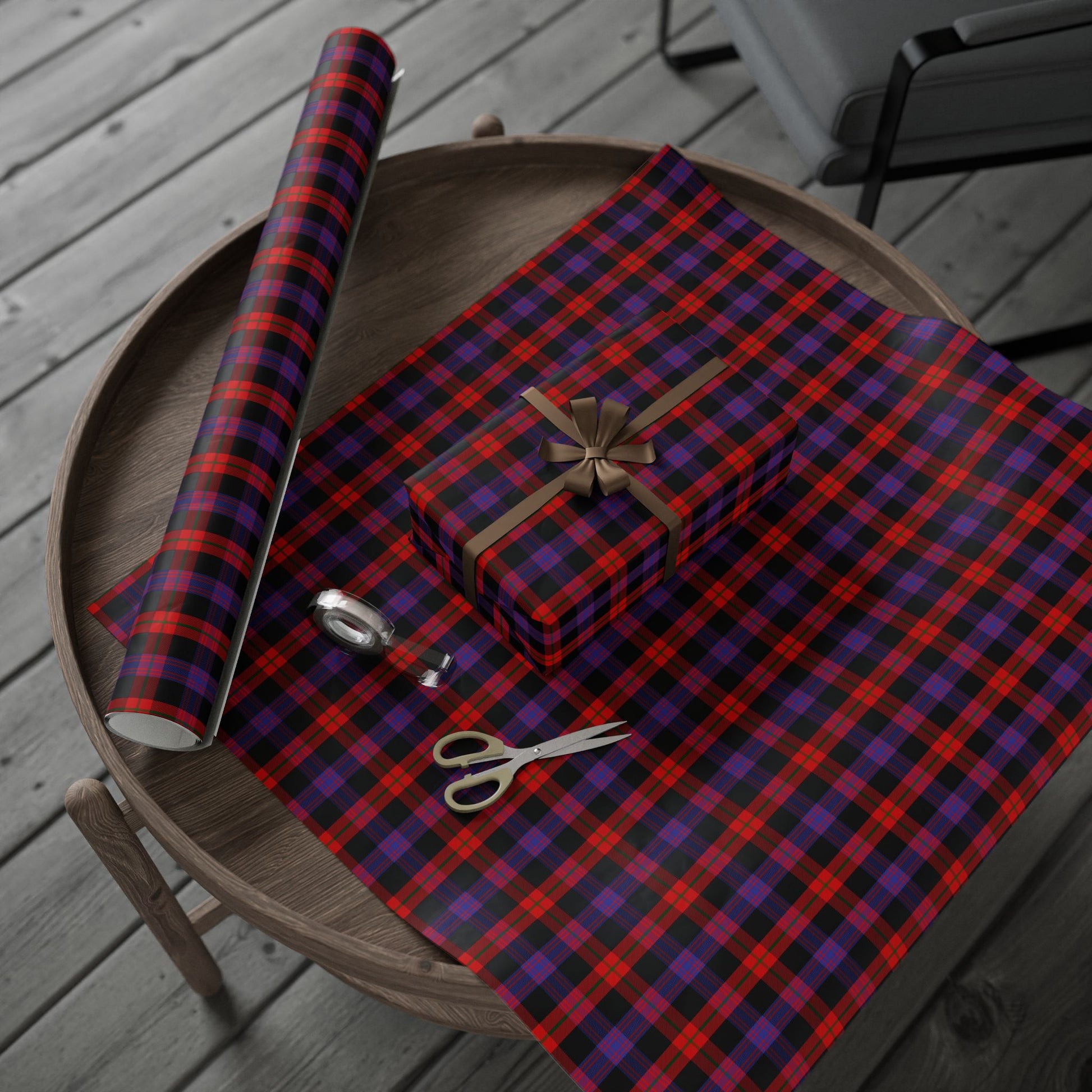 Clan Brown Tartan Wrapping Papers