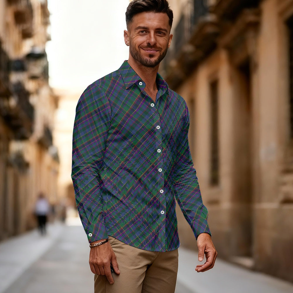 Fourth Fold Tartan Men's long-sleeved shirt