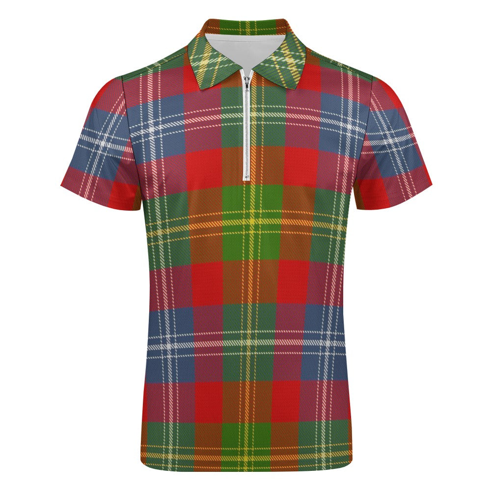 Clan Forrester | Foster Tartan Short sleeve polo shirt