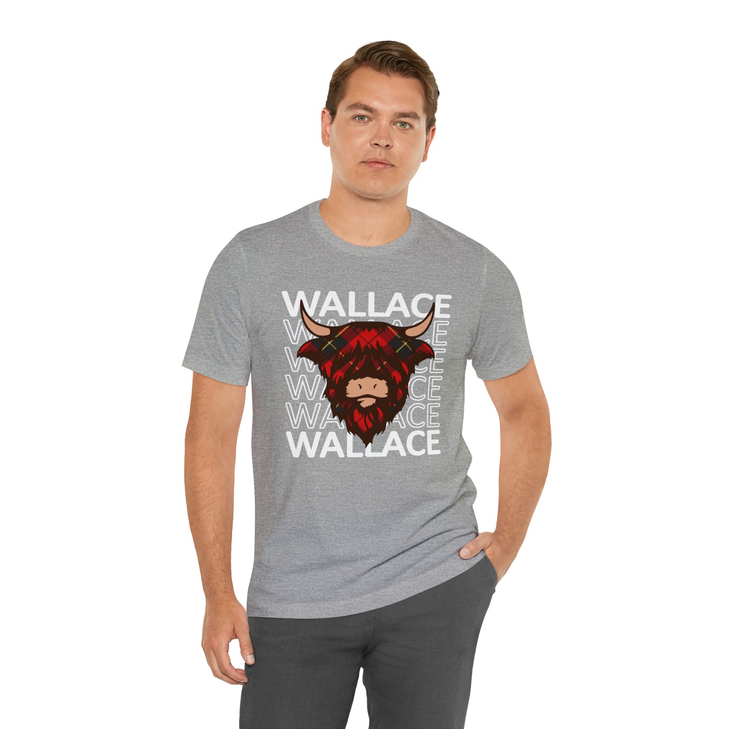 Clan Wallace | Hairy Coo | Unisex T-Shirt