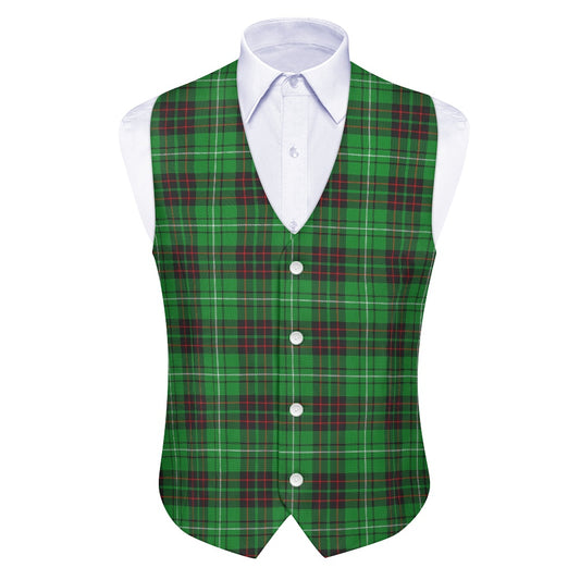 Clan MacAuley Tartan Suit vest jacket