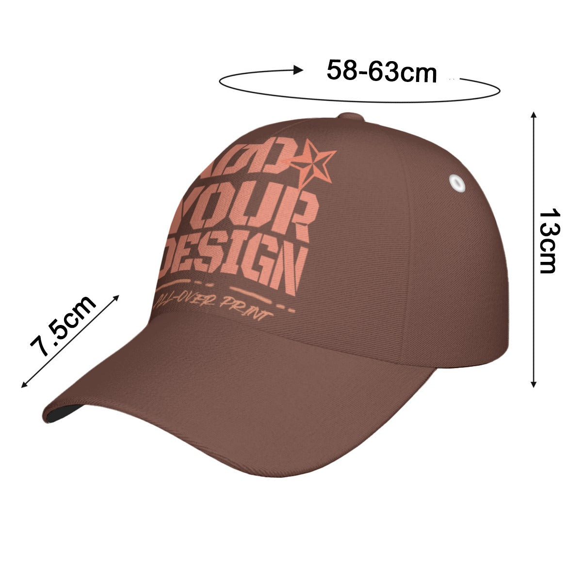 Bark & Leaf Scatter Camouflage | Hunting Camo | Peaked Cap