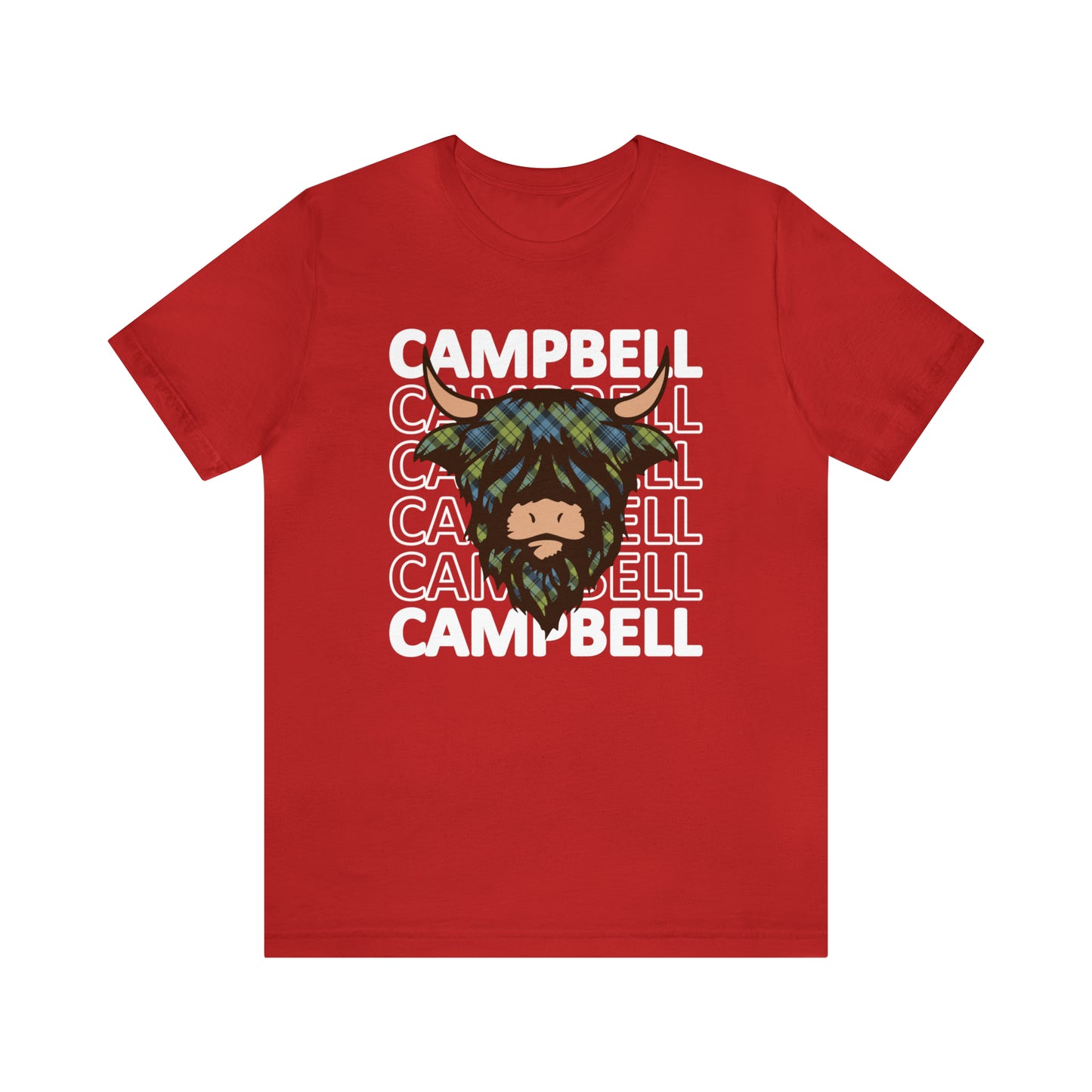 Clan Campbell | Hairy Coo | Unisex T-Shirt