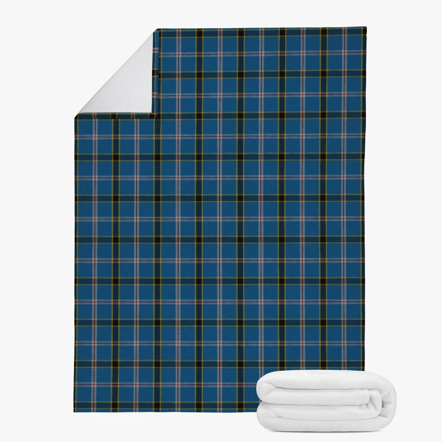 US State - Oklahoma Tartan Fleece Blanket