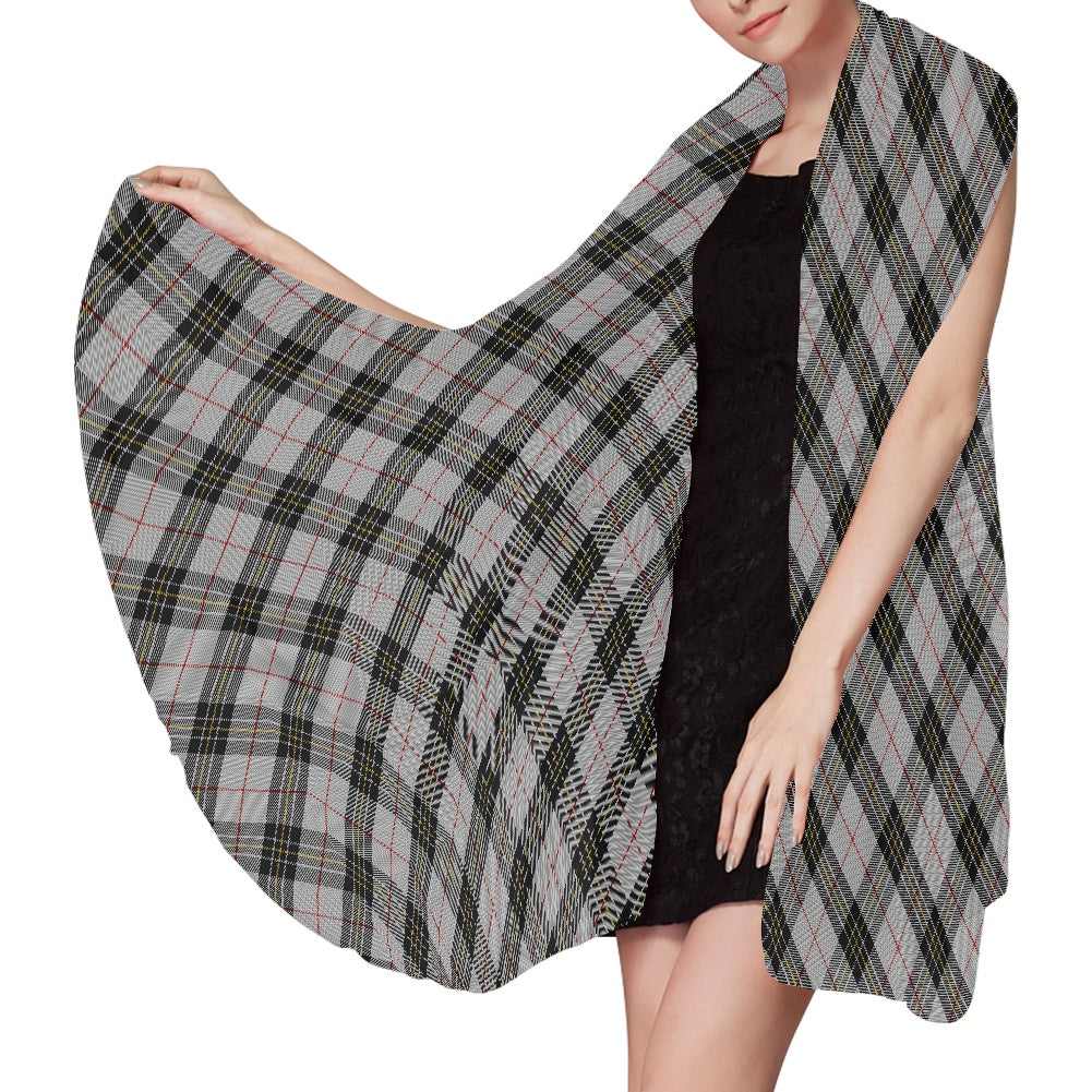 Clan MacPherson Tartan Chiffon Scarf