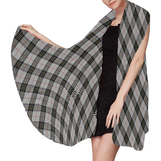 Clan MacPherson Tartan Chiffon Scarf