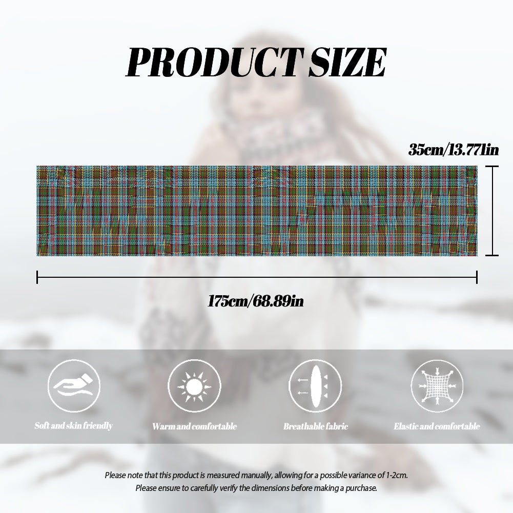 Clan Anderson Tartan Fluffy scarf