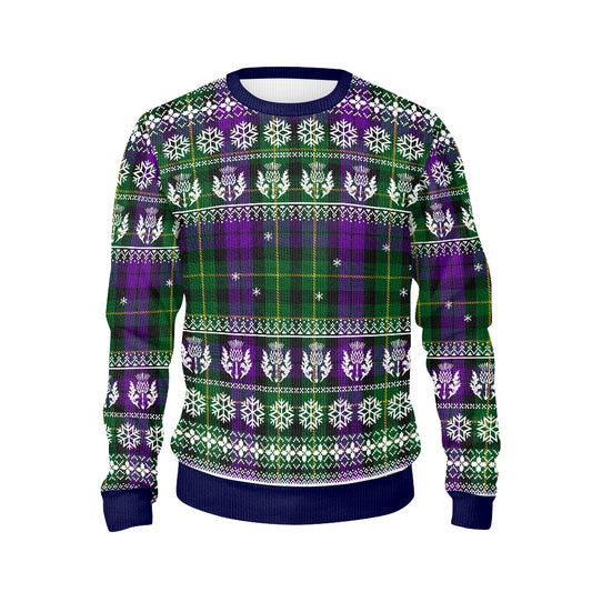 Clan Abercrombie Tartan Christmas Ugly Sweater