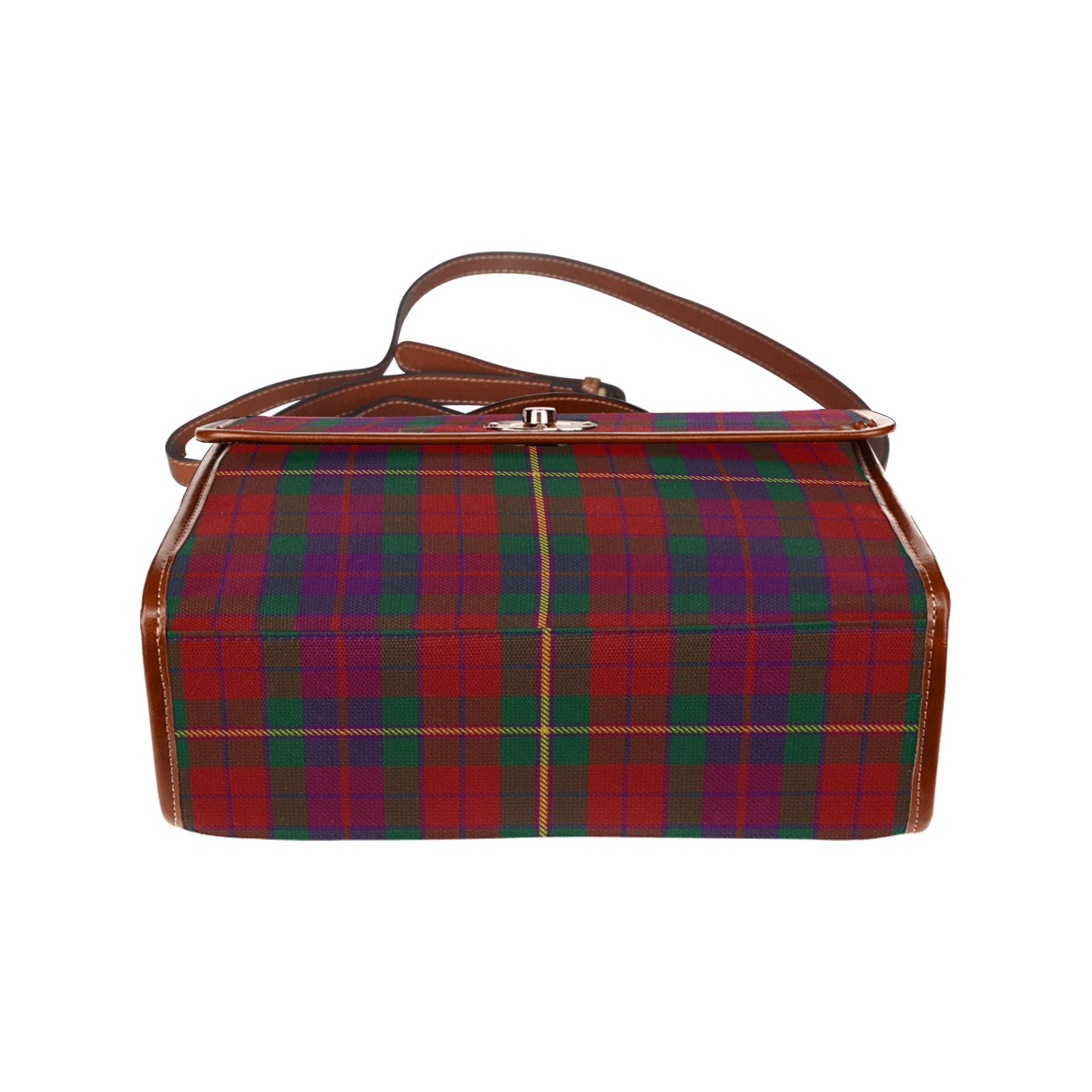 Irish County Clare Tartan Canvas Handbag