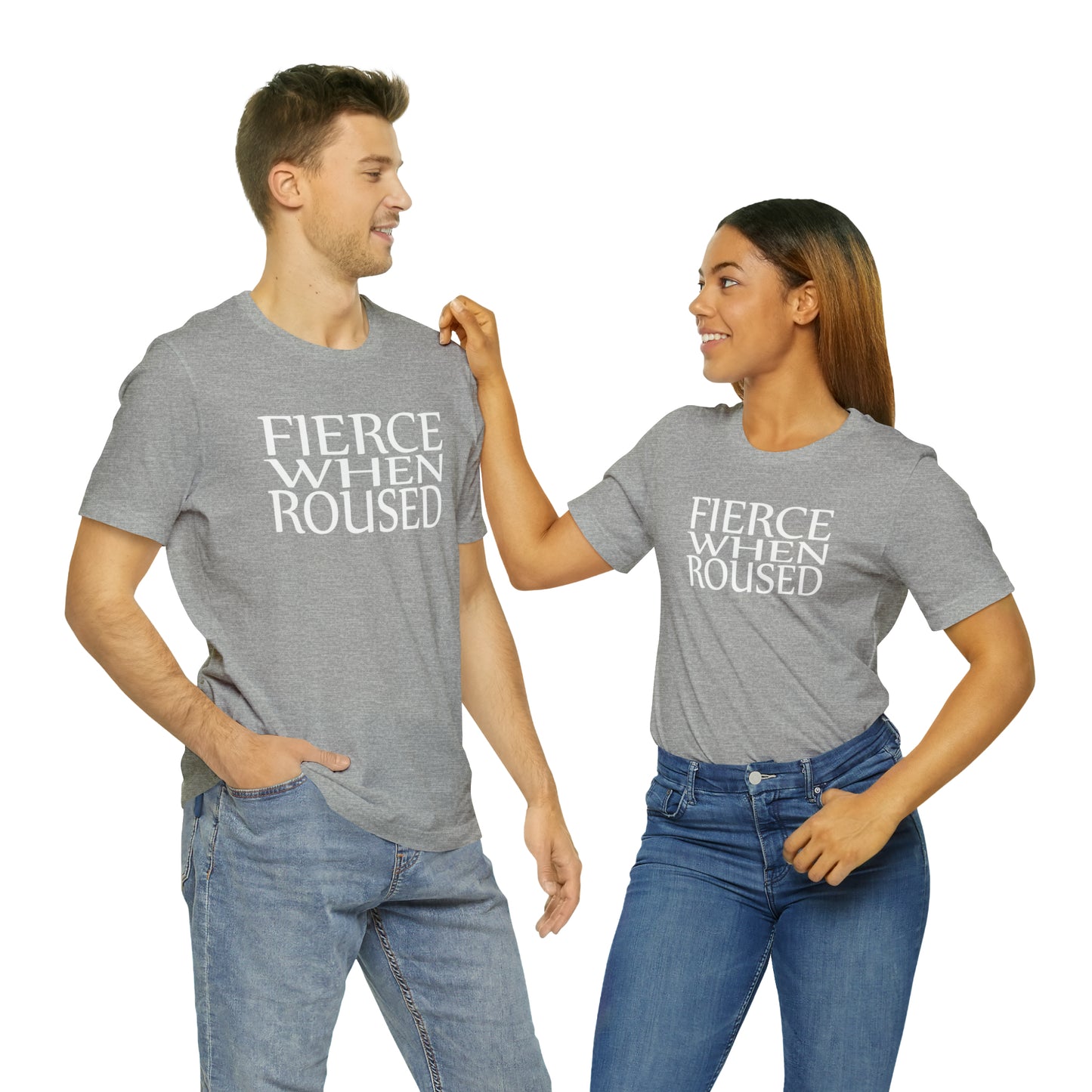 Clan Donnachaidh War Cry | Fierce When Roused | Unisex T-Shirt