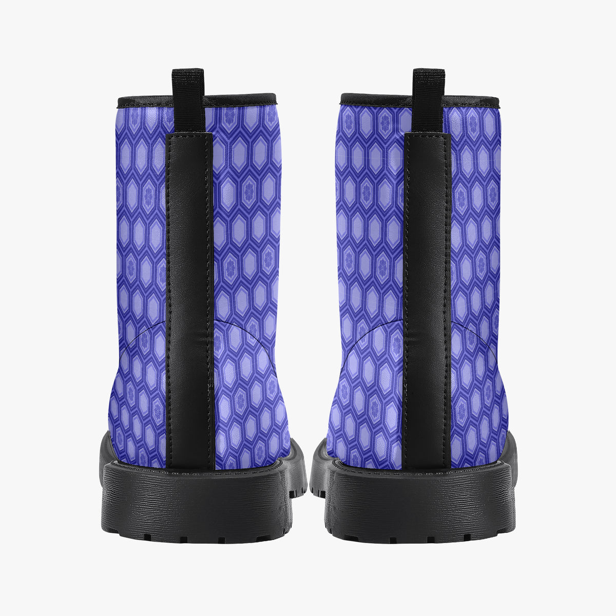 Japanese Wagara - Kikko Blue - PU Leather Boots