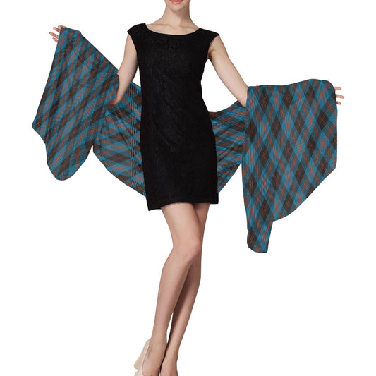 Clan Angus Ancient Tartan Chiffon Scarf