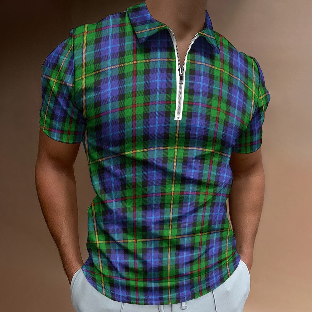 Clan Smith Tartan Short sleeve polo shirt