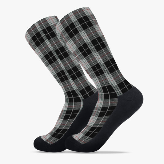 Cornish St Piran Dress Tartan Reinforced Sports Socks