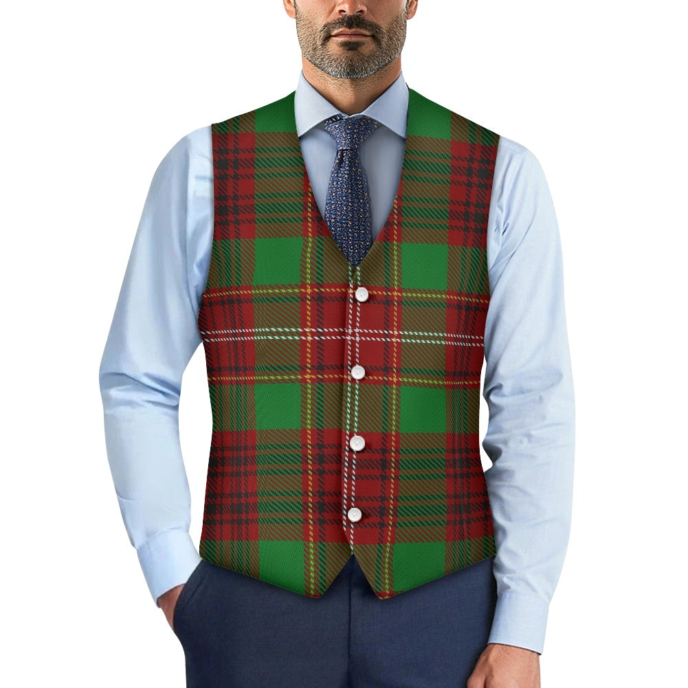 Clan Ainslie Tartan Suit vest jacket