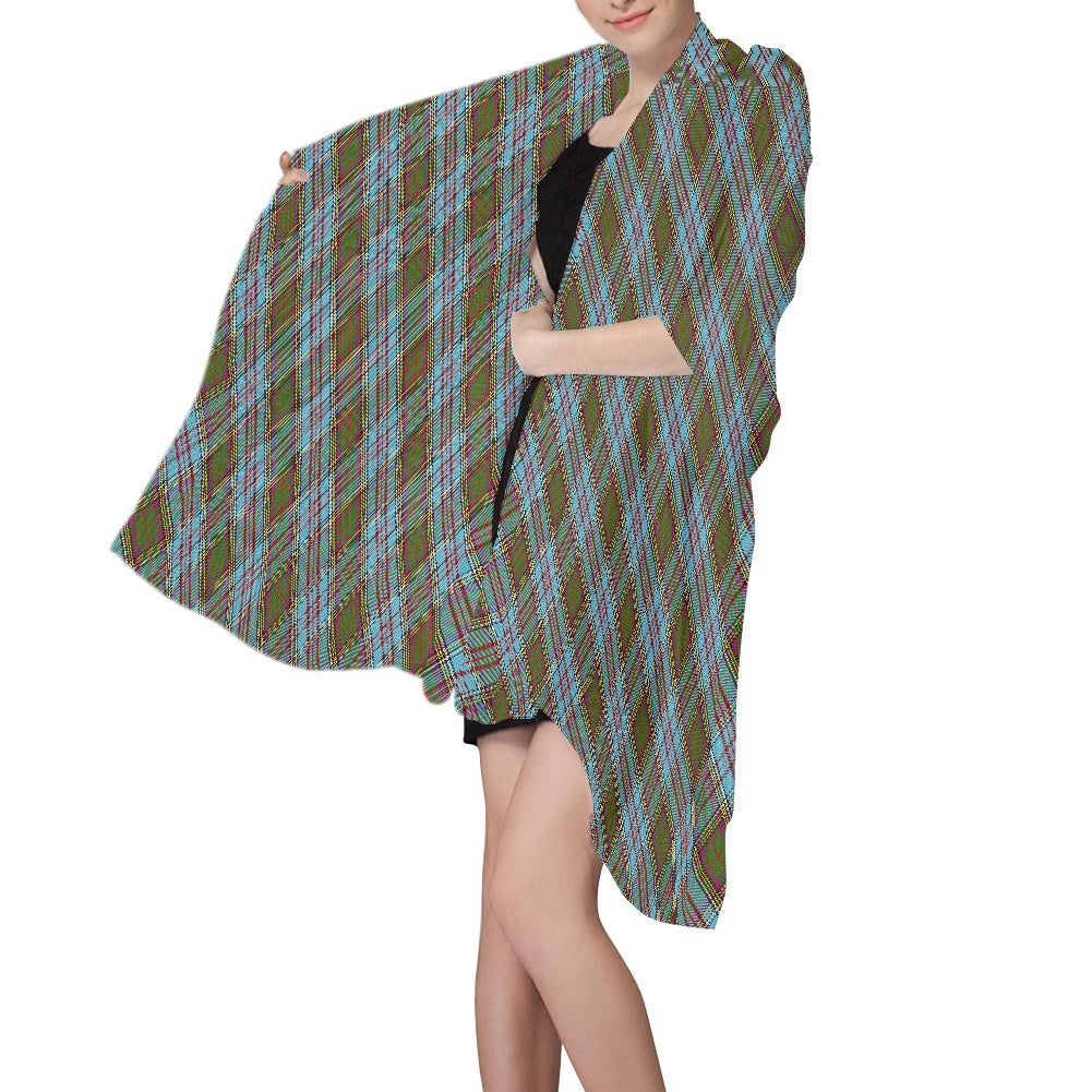 Clan Anderson Tartan Chiffon Scarf