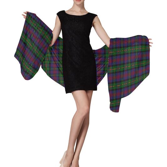 Clan Logan Tartan Chiffon Scarf