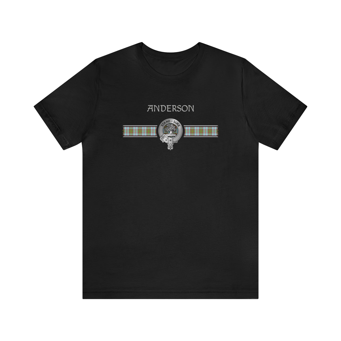 Clan Anderson Crest & Tartan | Unisex T-Shirt