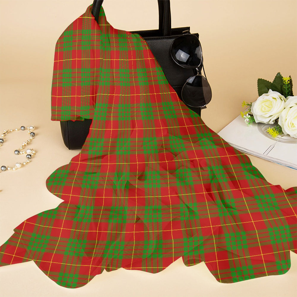 Clan Cameron Tartan Chiffon Scarf