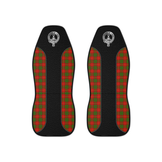 Clan Cameron Crest & Tartan Car Seat Covers