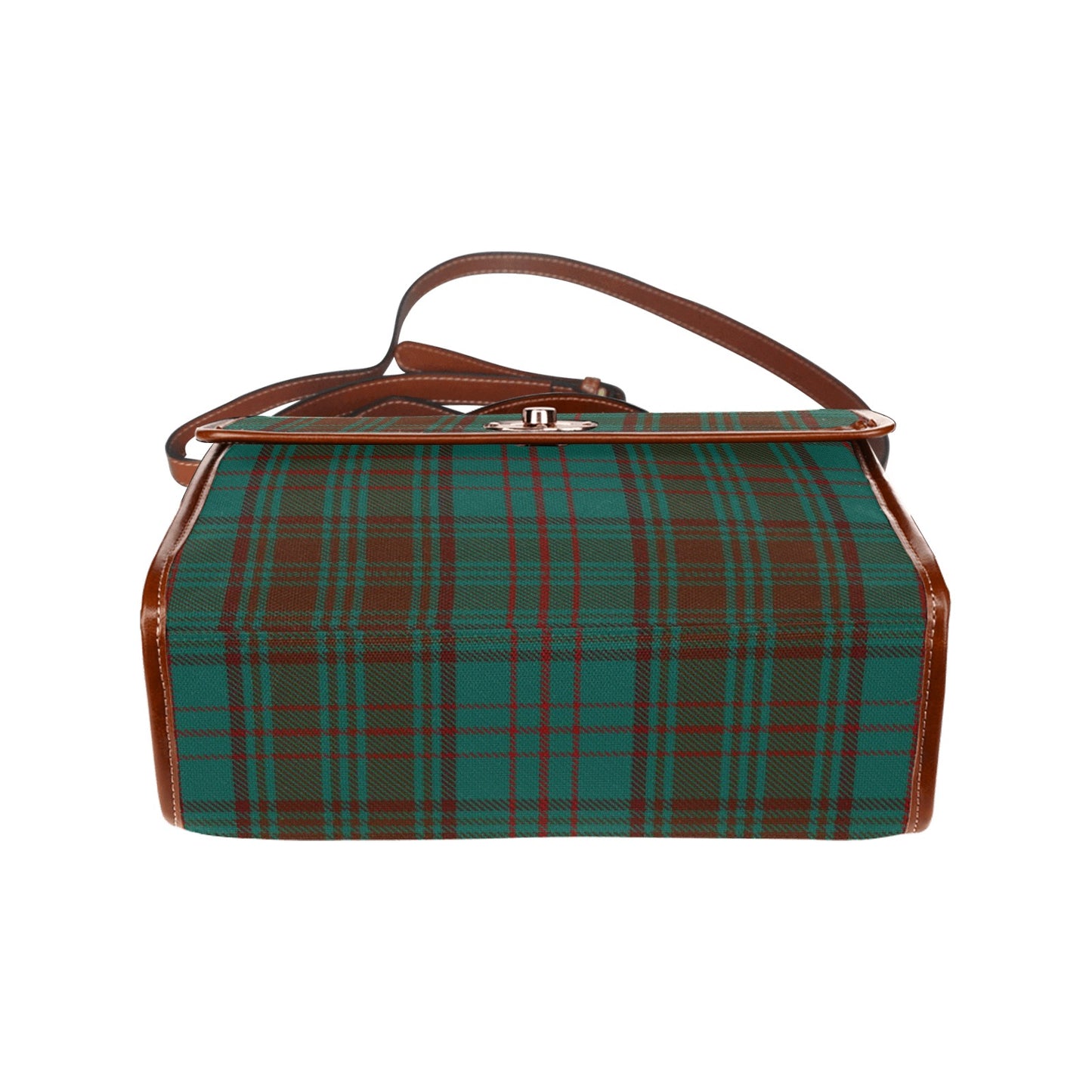 Irish County Dublin Tartan Canvas Handbag