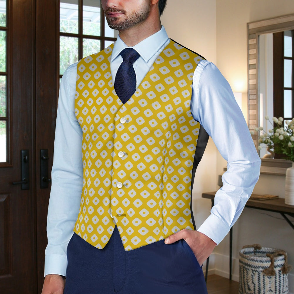 Wagara - Kanoko Gold Suit vest jacket