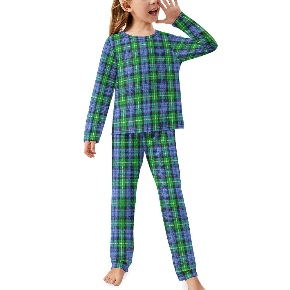 Clan Gordon Tartan Girl's Pajama suit