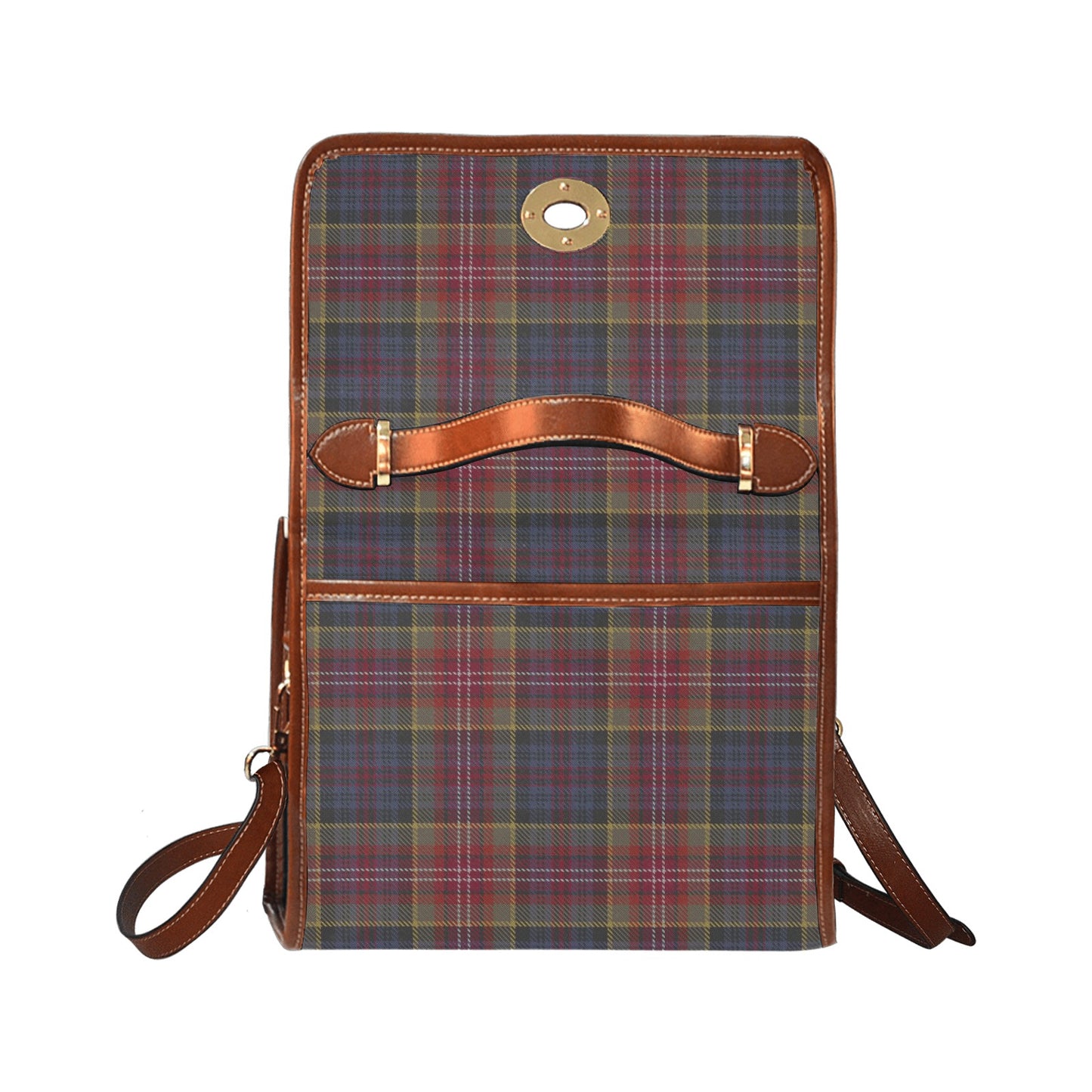 Pretender Tartan Waterproof Canvas Handbag
