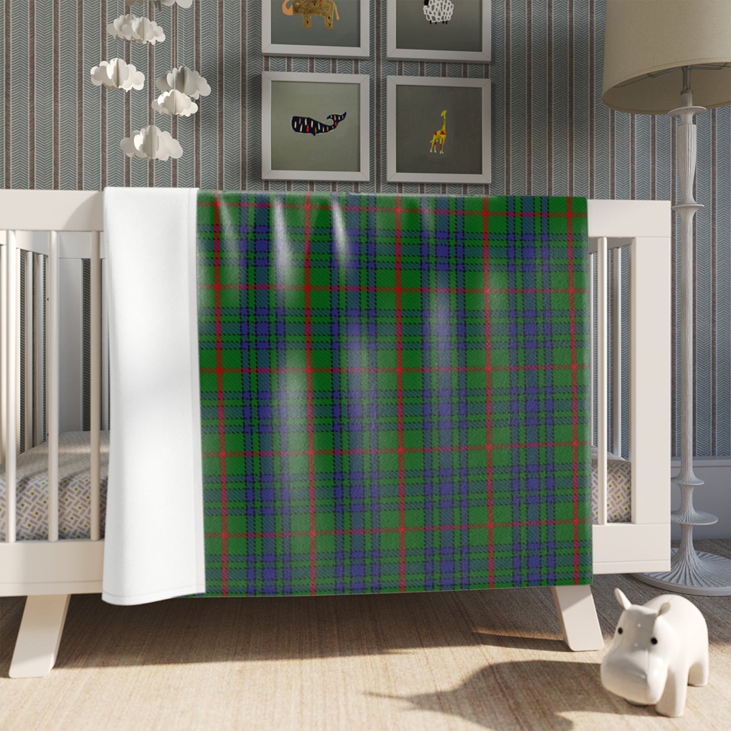 Clan Aiton Tartan Throw Blanket