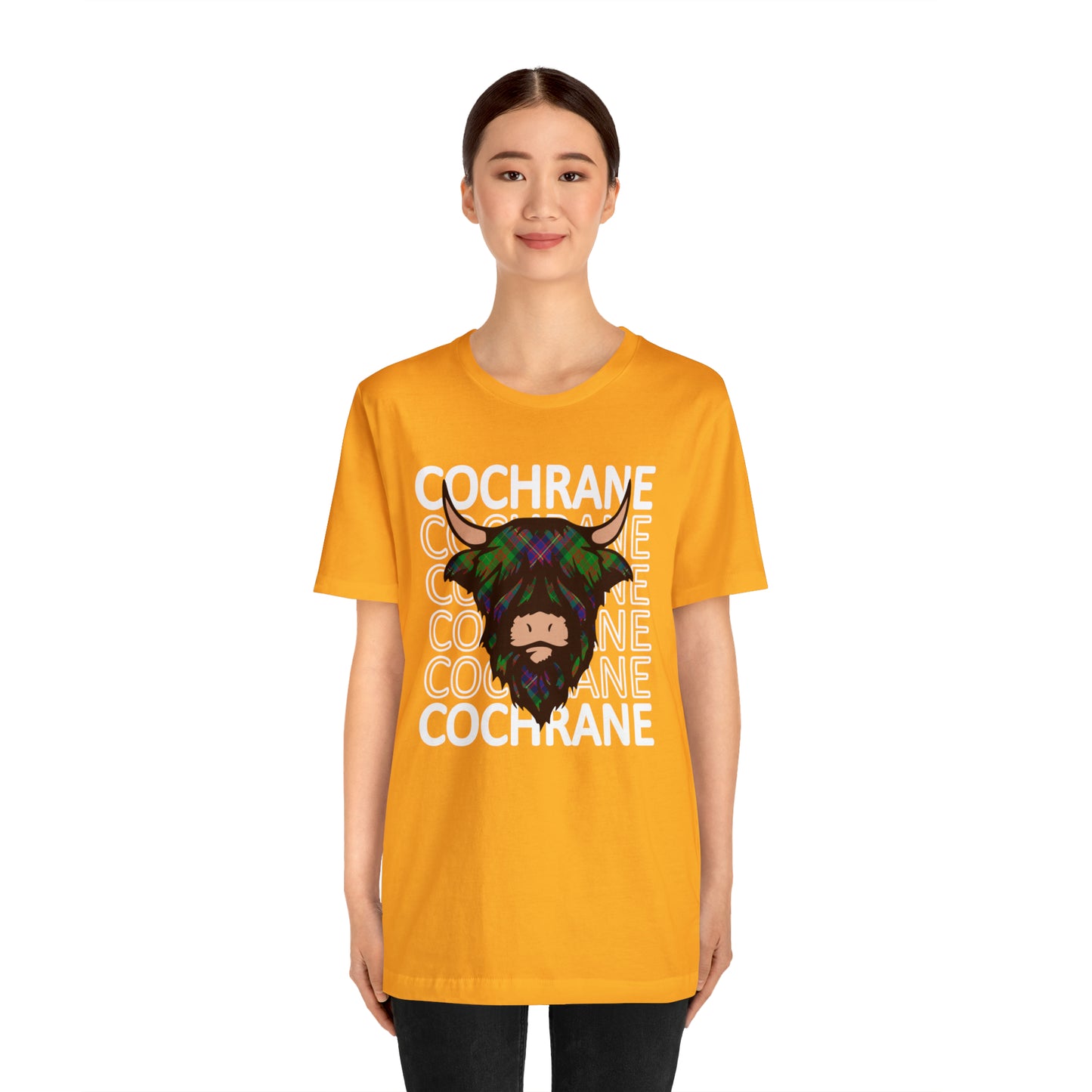 Clan Cochrane | Hairy Coo | Unisex T-Shirt